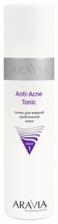 Тоник для жирной проблемной кожи Anti-acne tonic Aravia Professional