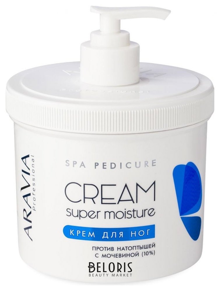 Крем для ног от натоптышей Super moisture Aravia Professional