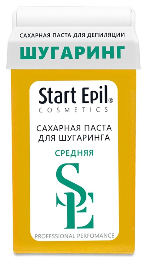 Сахарная паста для депиляции в картридже "Средняя"  Start Epil
