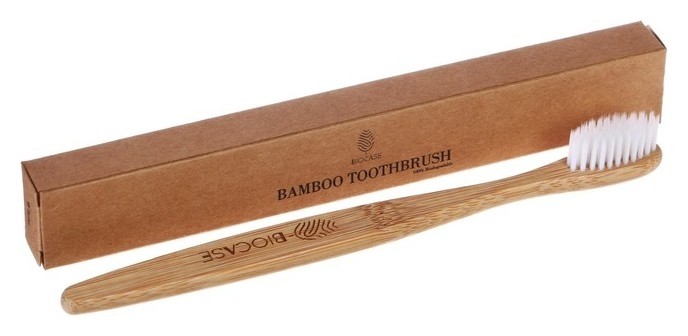 

Зубная щетка для взрослых, белая