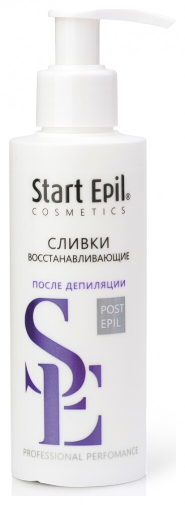 Сливки восстанавливающие  Start Epil