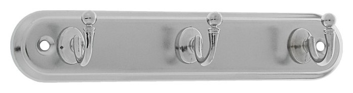 

Вешалка 3-х местная Kv103cp, цвет хром