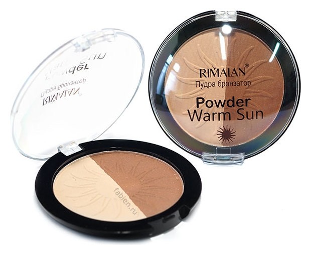 Пудра бронзер powder warm sun  Rimalan