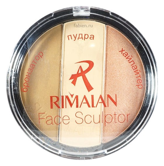 Бронзер пудра хайлайтер для лица Face sculptor  Rimalan