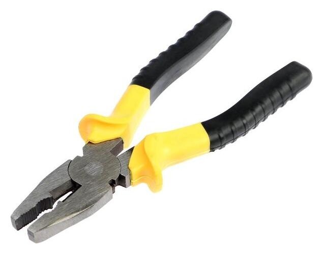 Плоскогубцы Lom, пластиковые рукоятки, 160 мм  LOM