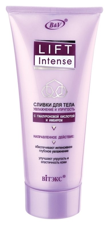Отзыв на Сливки для тела с гиалуроновой кислотой и имбирем Увлажнение и упругость