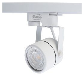 Трековый светильник Luazon Lighting под лампу Gu10, круглый, корпус белый LuazON Home