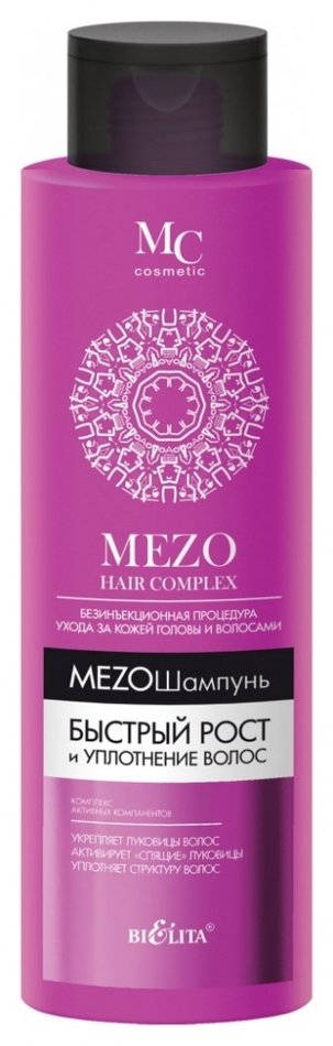 Отзыв на Мезошампунь для волос Быстрый рост и уплотнение Mezo Hair Complex