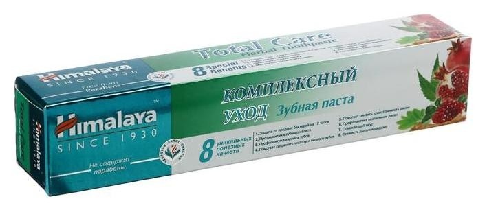 

Зубная паста Himalaya Herbals "Total Care" комплексный уход, 50 мл