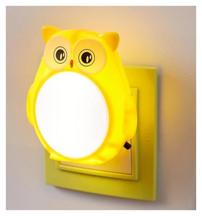 

Ночник "Совенок" LED от сети ,5х8х8