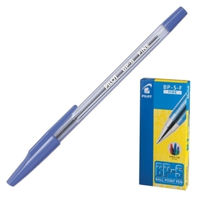 Ручка шариковая Pilot Bp-sf, узел 0.7мм, чернила синие на масляной основе, металлический наконечник Pilot