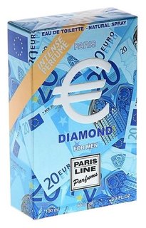 Туалетная вода Euro Diamond Intense Perfume Paris Line Parfums