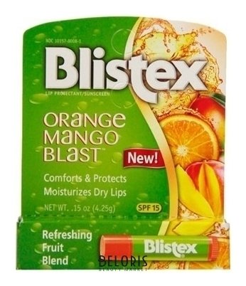 Бальзам для губ Апельсин Манго Orange Mango Blast Blistex