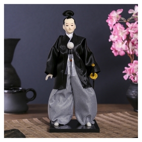 Кукла коллекционная "Самурай с саблей" 30х12,5х12,5 см 