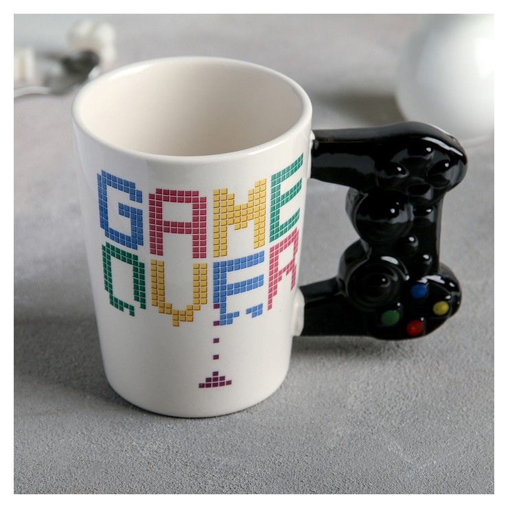 

Кружка Game Over, 400 мл, Белый