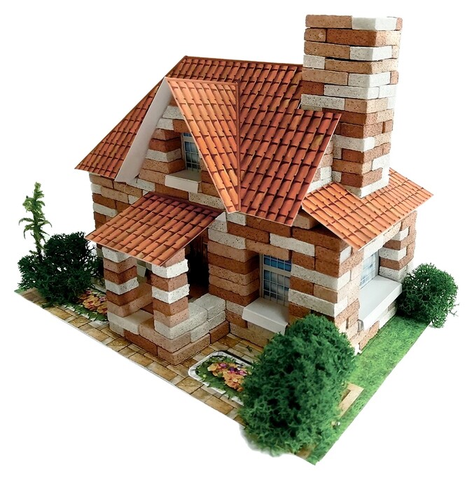 Конструктор из кирпичиков «Домик» 360 элементов  Архитектурное моделирование
