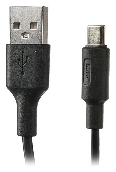 

Кабель X25, USB - Type-c, 3 A, 1 м, черный, Чёрный
