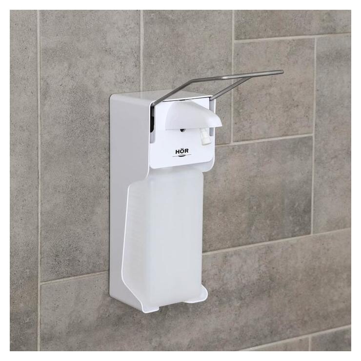 Диспенсер для антисептика/жидкого мыла локтевой, 1000 мл  