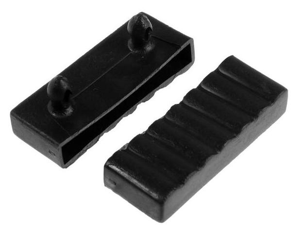 Латодержатель для металического каркаса ЛДП 64-6, черный, 2 шт.