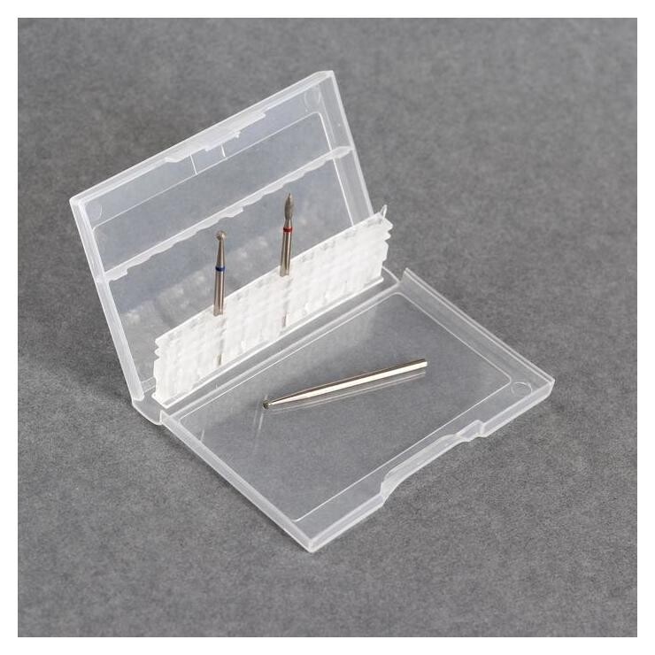 Органайзер для фрез, 10 отделений, цвет прозрачный отзывы