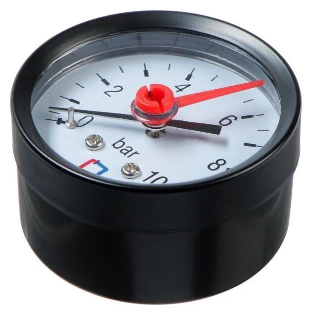 Манометр "Ctm", аксиальный, Дк 50 мм, 1 мпа, наружная резьба 1/4" 