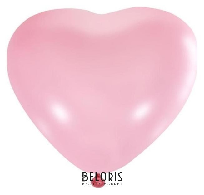 Шар латексный 12 «Сердце», пастель, набор 50 шт., цвет розовый Latex Occidental
