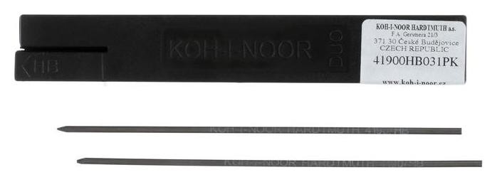 

Грифели для цанговых карандашей 2.0мм Koh-i-noor 4190 HB, 2шт