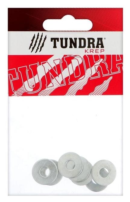 Шайба увеличенная Tundra Krep, DIN 9021, М6, оцинк., 8 шт.