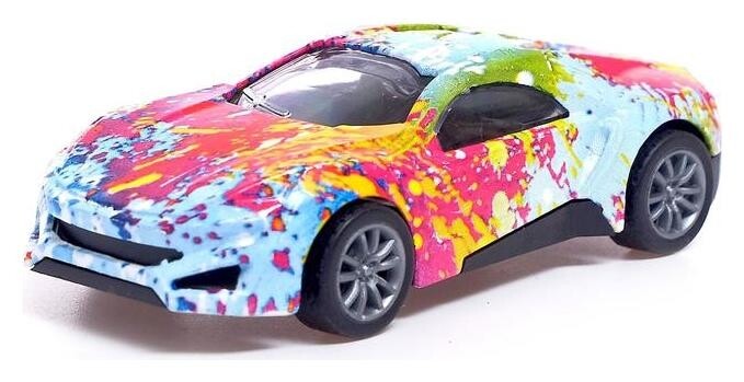 Машина металлическая «Граффити», инерция  