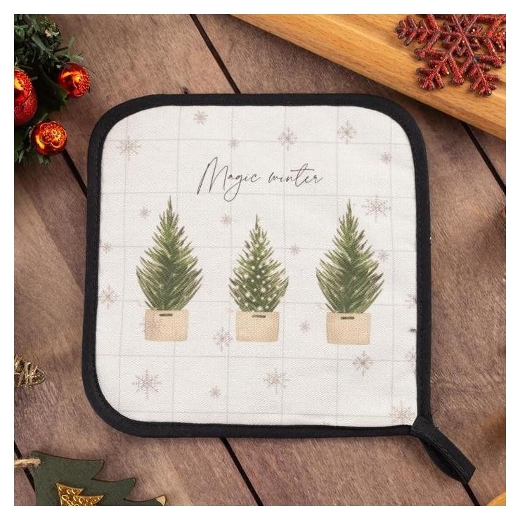 

Прихватка Magic winter, Белый