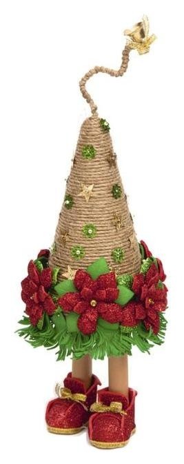 

Набор для творчества «Ёлочка на ножках с пуансеттией»