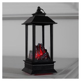 Фигура световая "Камин" эффект горящего огня, 13х5х5 см, от бат. 2032 (В комплекте) LuazON Home