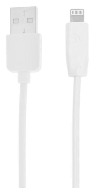 

Кабель X1, Lightning - Usb, 1 А, 1 м, белый
