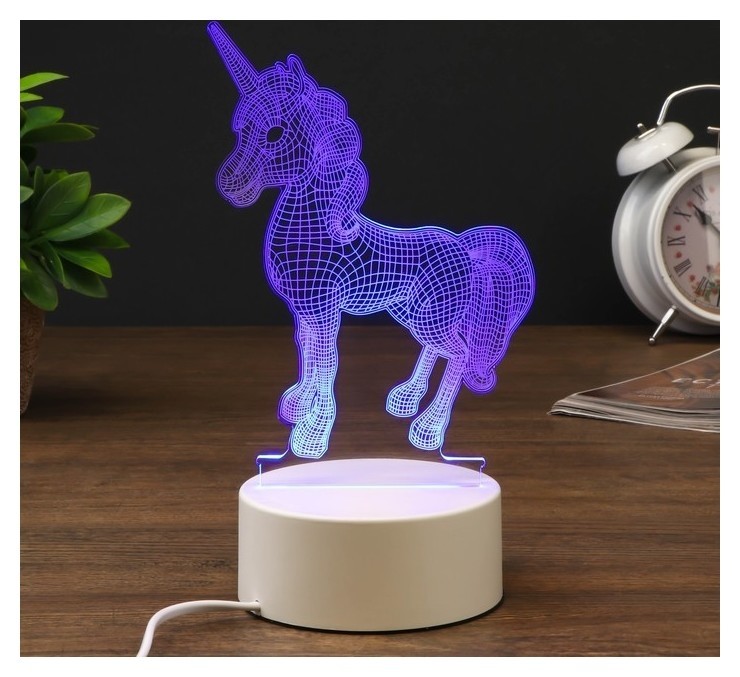 

Светильник "Единорог" LED RGB от сети