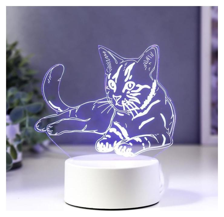 

Светильник "Кошечка" LED RGB от сети