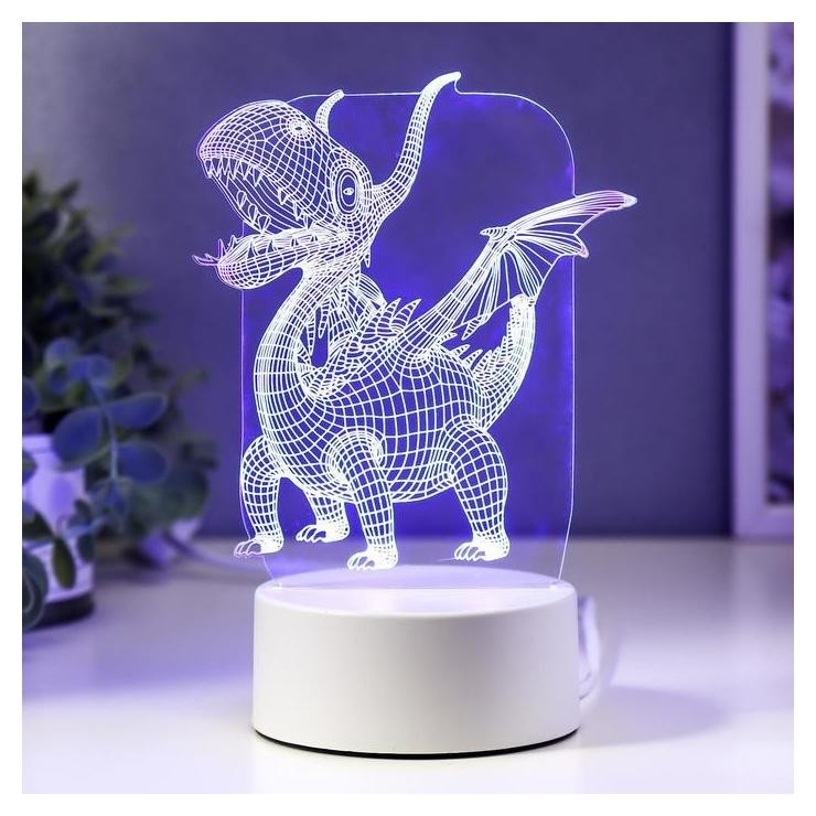 

Светильник "Дракон" LED RGB от сети