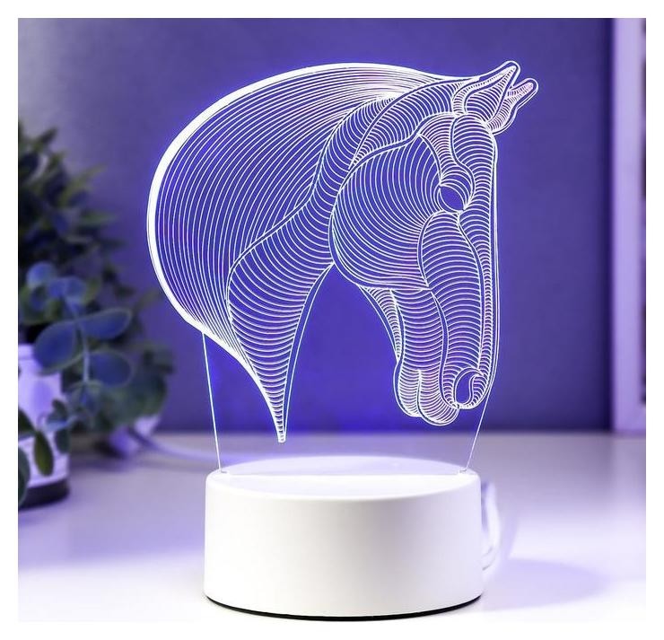 

Светильник "Лошадь" LED RGB от сети