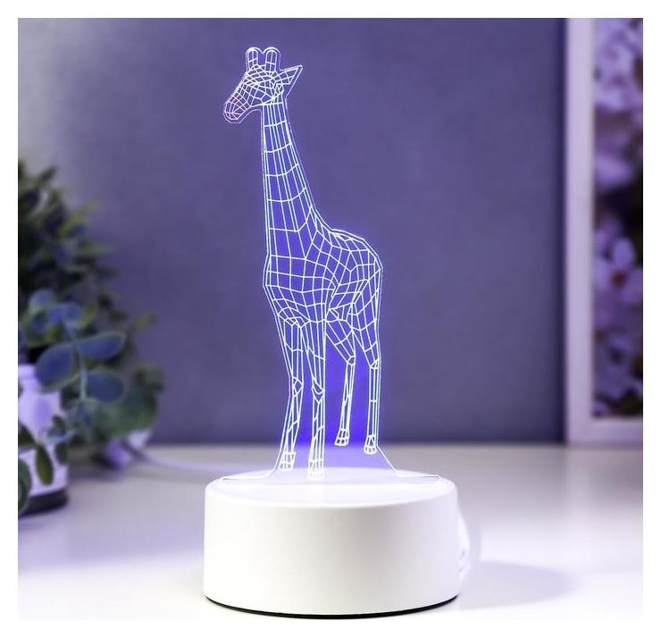 

Светильник "Жираф" LED RGB от сети