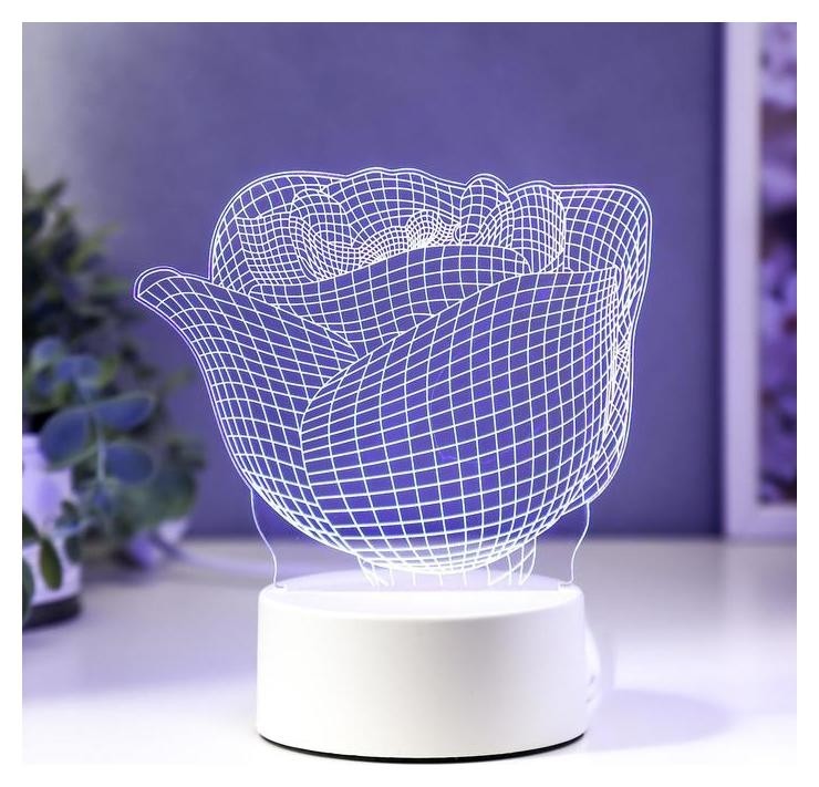 

Светильник "Роза" LED RGB от сети