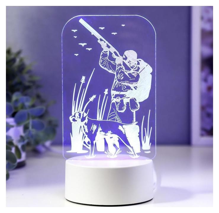 

Светильник "Охотник" LED RGB от сети 13х21