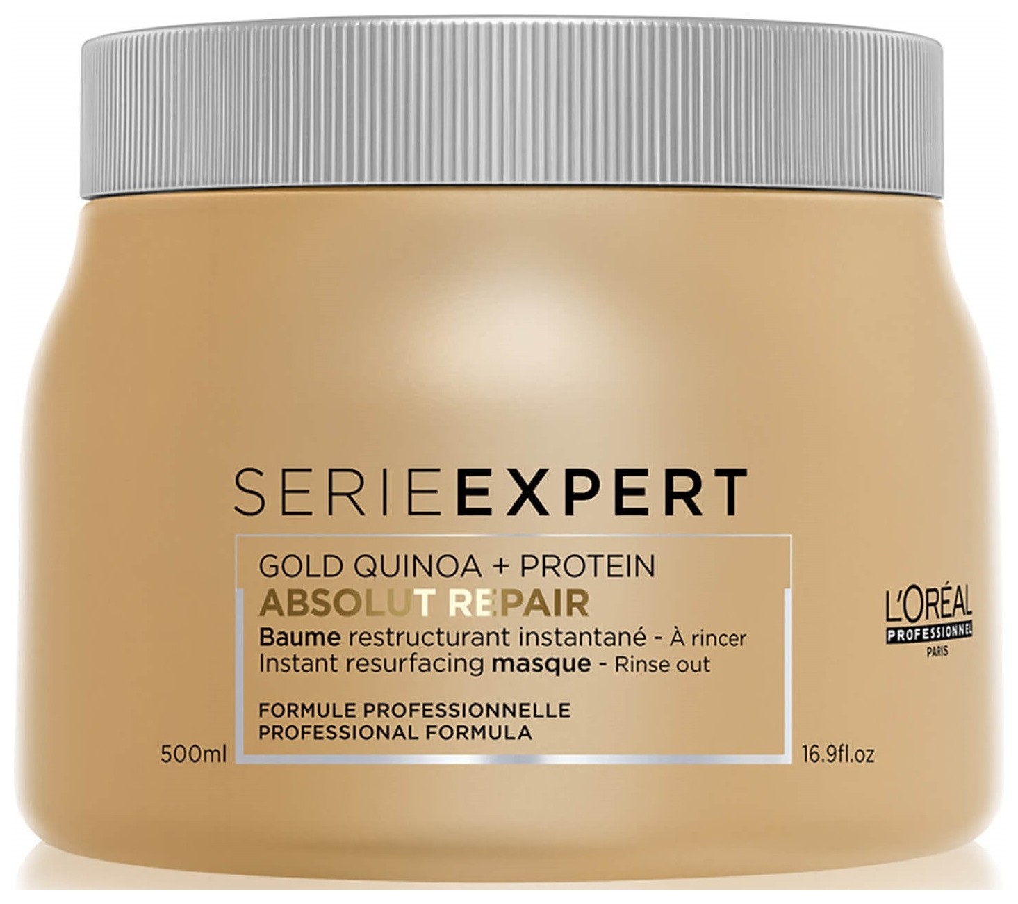 Маска для волос с кремовой текстурой для сильно поврежденных волос Gold Quinoa + Protein L'oreal Professionnel Absolut Repair