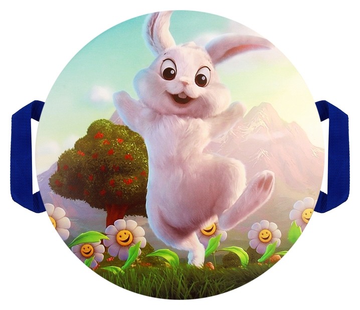 

Санки-ледянки «Зайчик», D=40 см, Синий