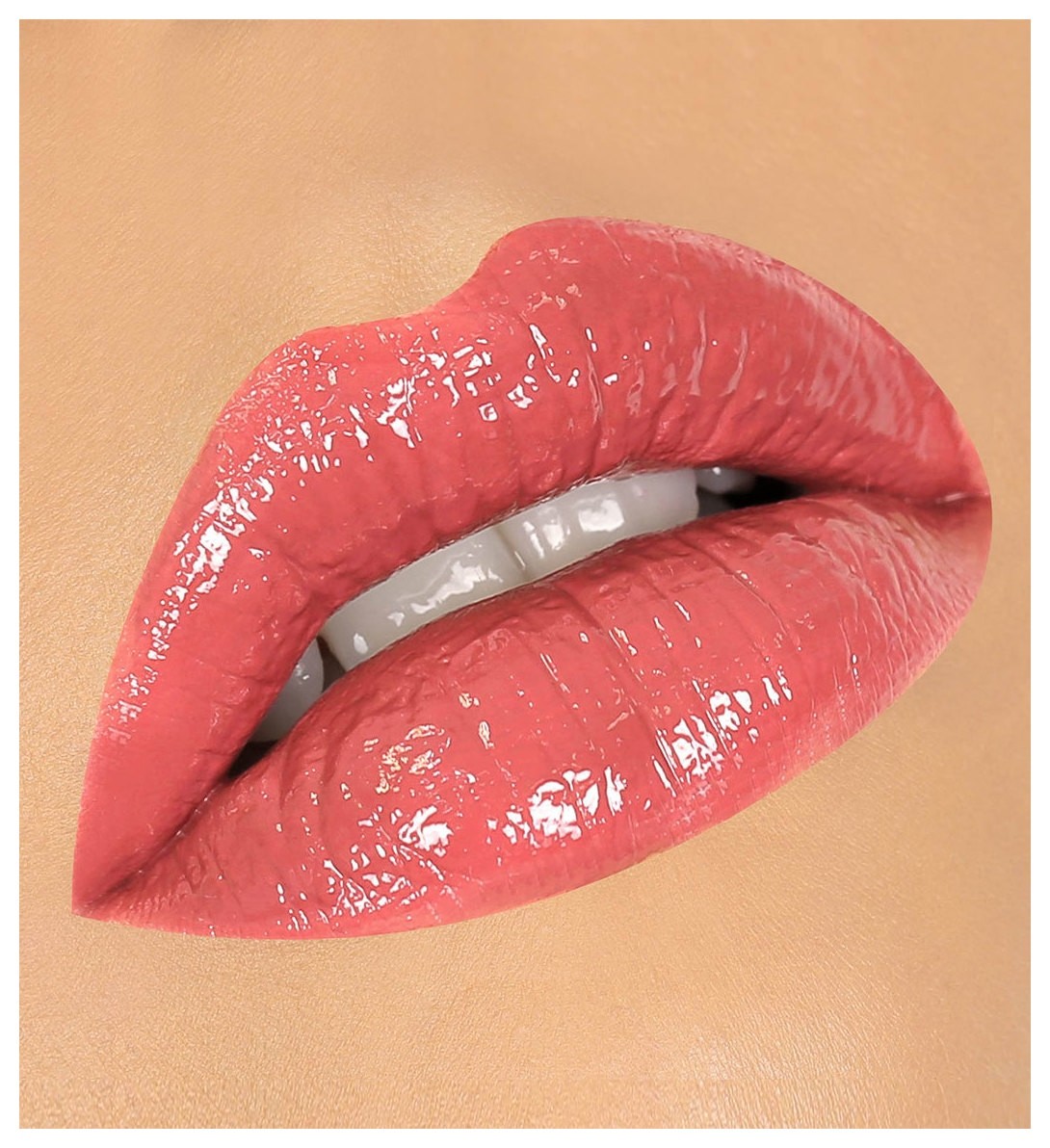 Жидкая глянцевая помада Glam Look Cream Velvet Тон 204 Касабланка