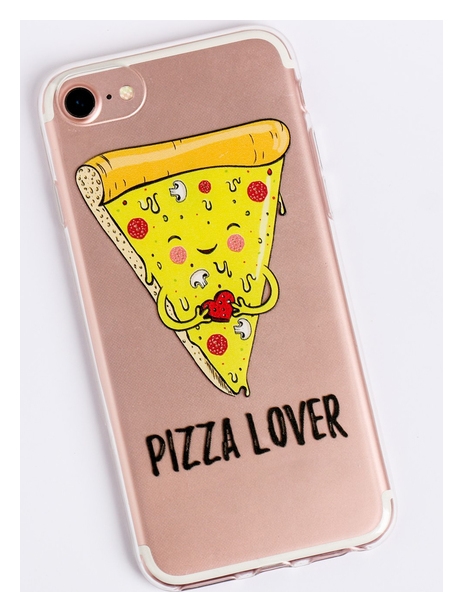 Чехол для телефона Iphone 6, 6S, 7 Pizza Lover, 6.5 × 14 см