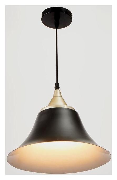 

Светильник 2034836/1 E27 40вт черный-шампань 29х29х25 см