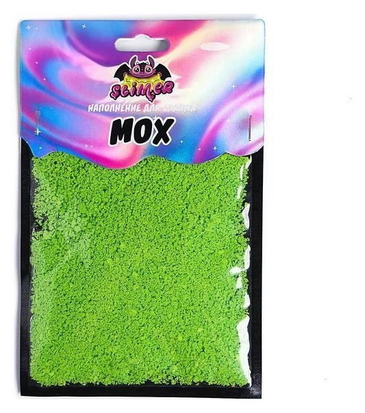 

Наполнение для слайма «Мох» ярко-зеленый ТМ «slimer»