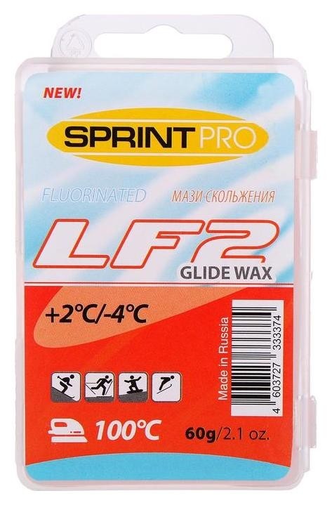 Парафин Sprint Pro, LF2 Red, (+2 -4°c), 60г
