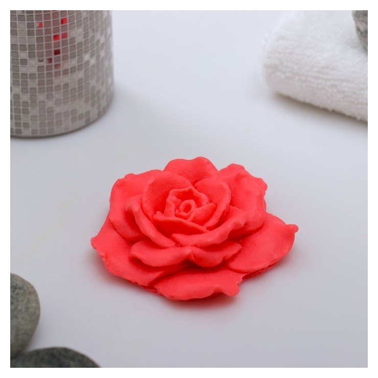 Мыло фигурное "Роза дрим" розовая  