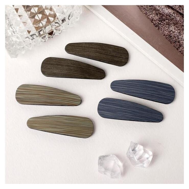 Невидимка для волос Герти Набор 6 шт 5,5 см Queen Fair