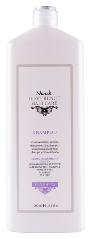 Шампунь успокаивающий для чувствительной кожи головы Ph 5,2 Leniderm Shampoo 1000 мл